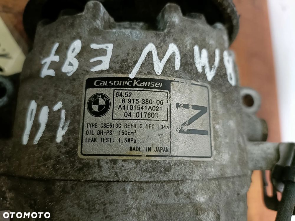 BMW seria 1 E87 04-13 1,6 B sprężarka kompresor klimatyzacji 6915380-06 * - 3