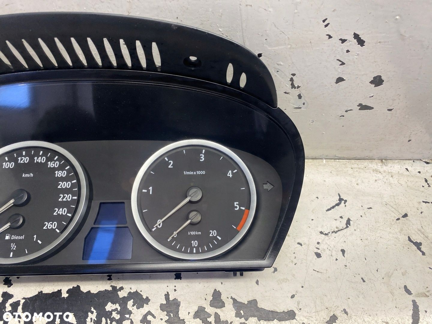 BMW 5 E61 3.0 D LICZNIK ZEGARY 6974576 - 4