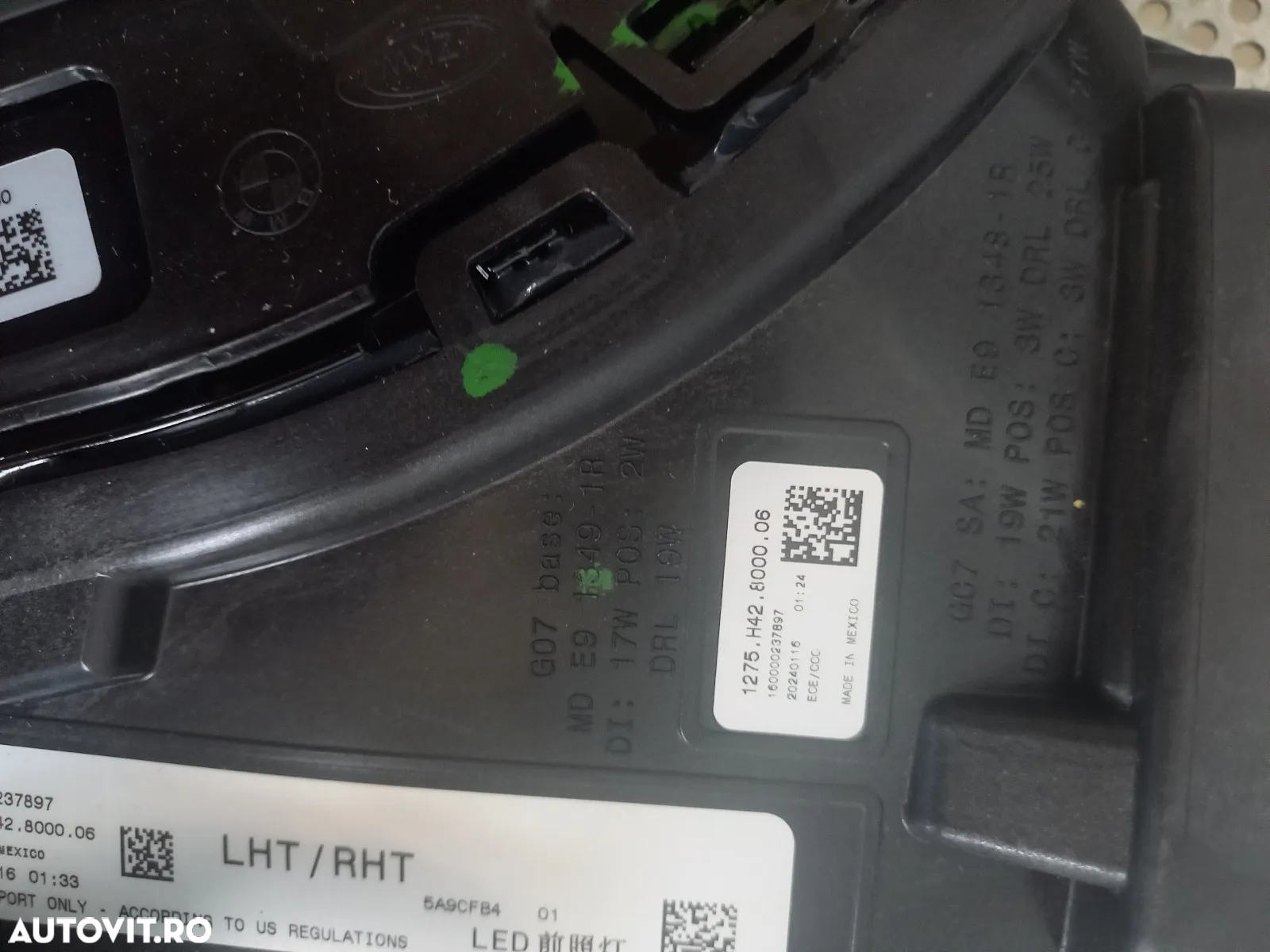 Far Dreapta Swarowsky Bmw Seria 7 An 2022-2023-2024 Original Impecabil Cod 5A9CFB4 - 11