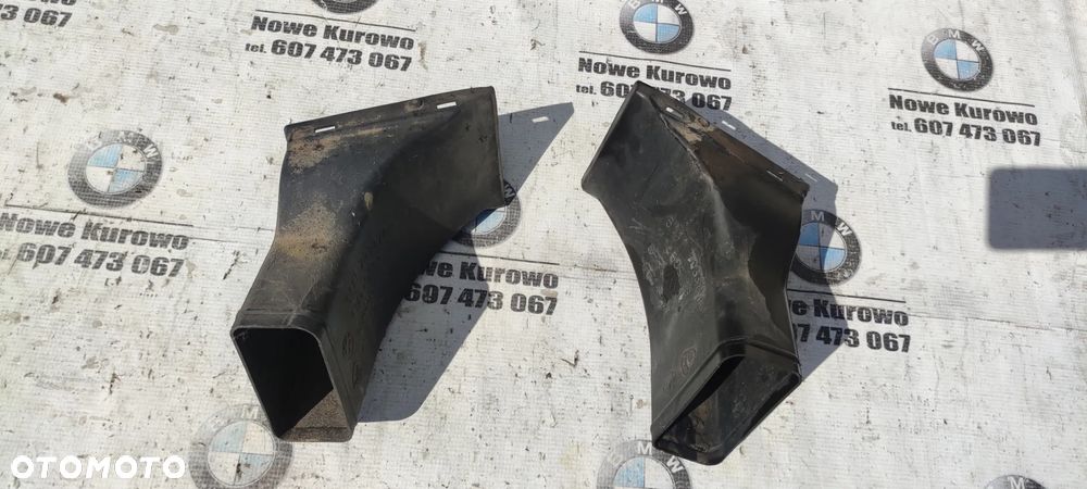 BMW E60 E61 Wlot powietrza na tarczę lewy prawy 7033703 7033704 - 3