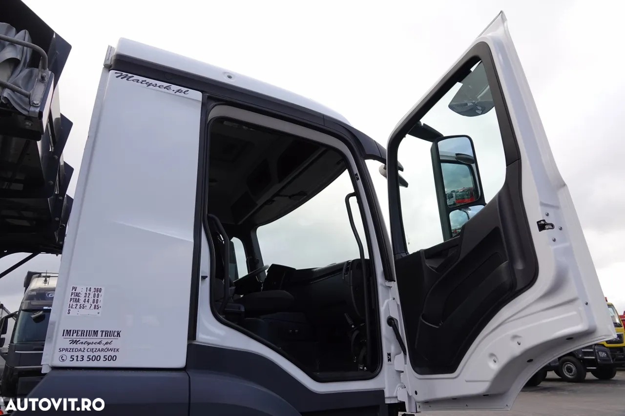 Mercedes-Benz AROCS 3243 / 8x4 / CAMION BASCULANTE + HYDROBOARD / BORDMATIC / MEILLER KIPPER / EURO 6 / ANVELOPE 100% / 50.000 km. - 36