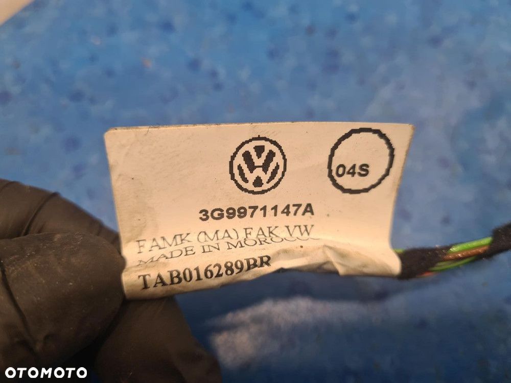 VOLKSWAGEN PASSAT B8 KOMBI INSTALACJA WIĄZKA BAGAŻNIKA 3G9971147A CUAA - 2