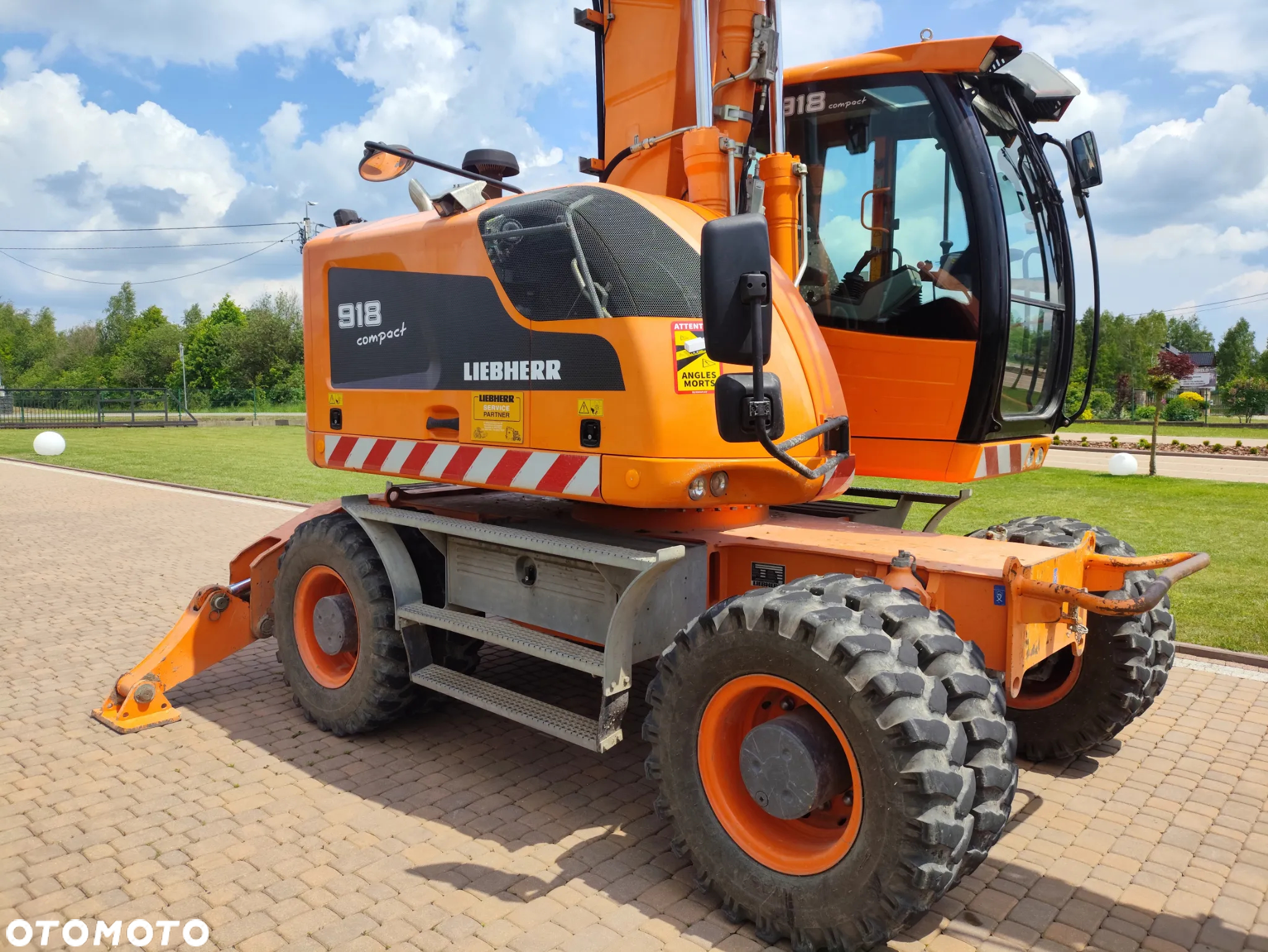 Liebherr A 918 COMPACT / BEZ DPF I ADBLUE / SPROWADZONA / KOPARKA KOŁOWA / 10 000 MTG / KOMPLET ŁYŻEK / - 6