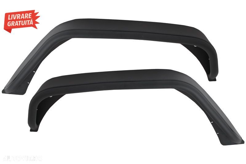 Extensii Aripi Spate din Otel Jeep Wrangler Rubicon JK (2007-2017)- livrare gratuita - 4