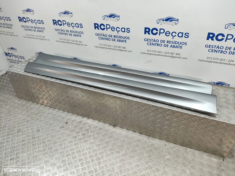 Conjunto Embaladeira Embaladeiras Esquerda Direita BMW Serie 3 E90 E91 LCI Saia Saias Lateral Laterais Original - 7