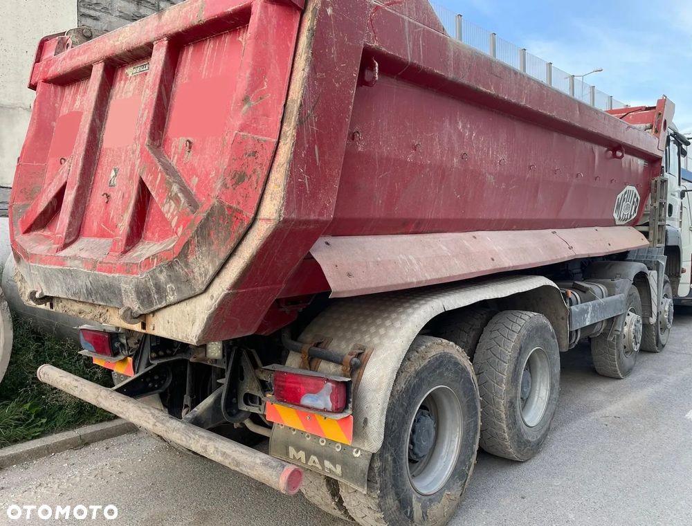 MAN TGA 41.440 8x6 Meiller Kipper Wywrotka - 5