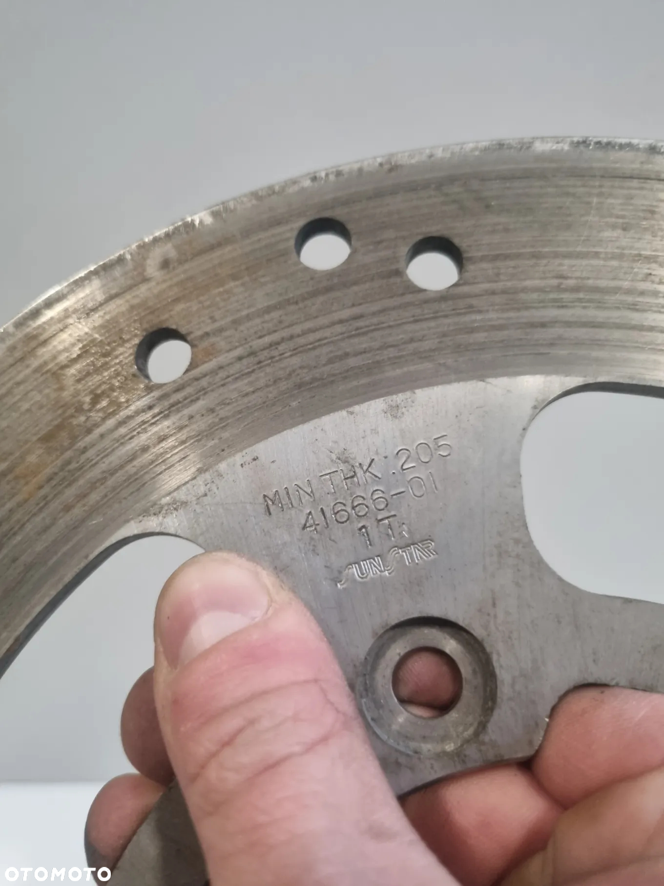 Harley Davidson V-Rod Tarcza hamulcowa tył tylna 41666-01 - 4
