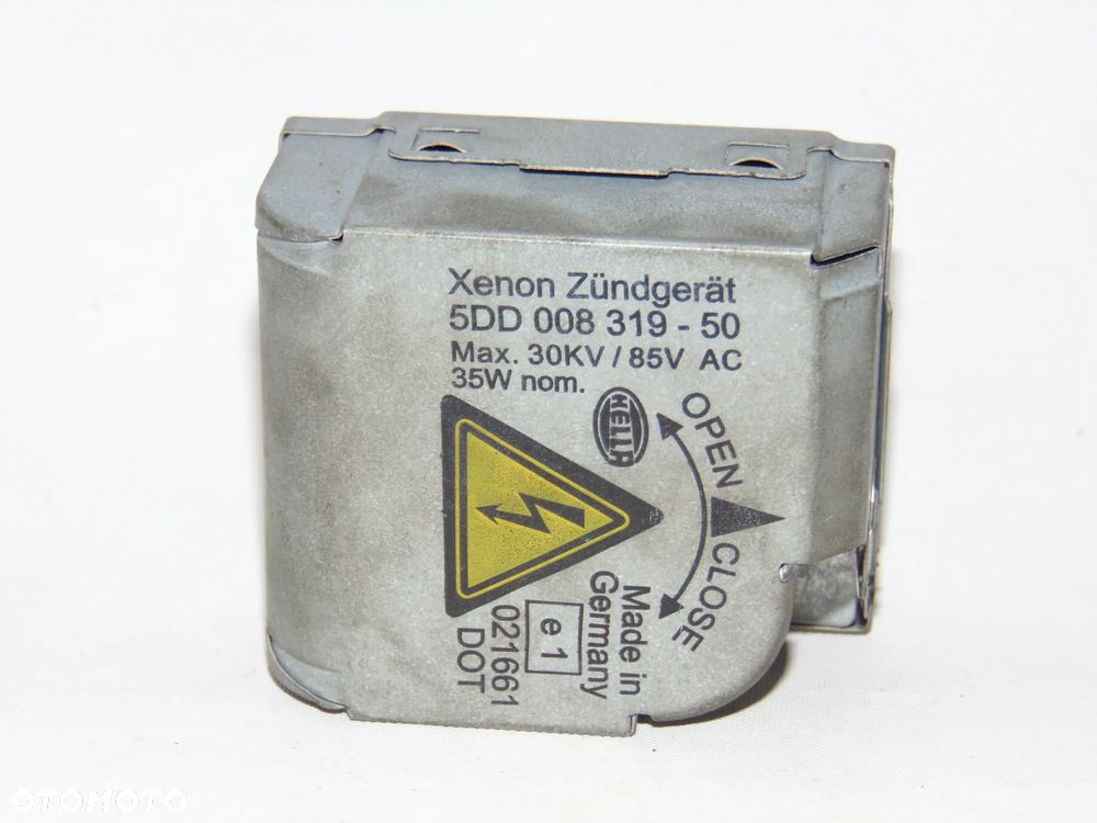 ORYGINAŁ moduł starter cewka zapalnik lampy xenon ksenon 5DD008319-50 Mercedes E Klasa W211 ML W163 Audi A6 C6 BMW E60 E61 X5 E53 E65 E66 Opel Vectra C Signum Renault Scenic 2 II Espace 4 IV - 7