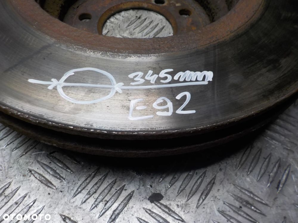 BMW E92 TARCZE HAMULCOWE PRZÓD  ŚREDNICA 345MM - 2