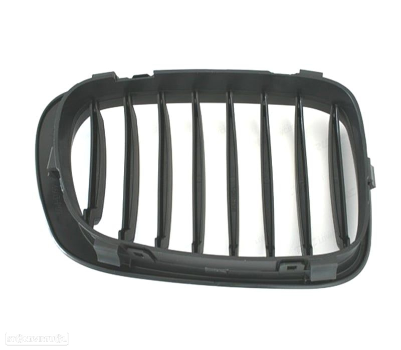 GRELHAS FRONTAIS BMW E46 COUPE 99-03 CABRIO 00-03 PRETO MATT - 4