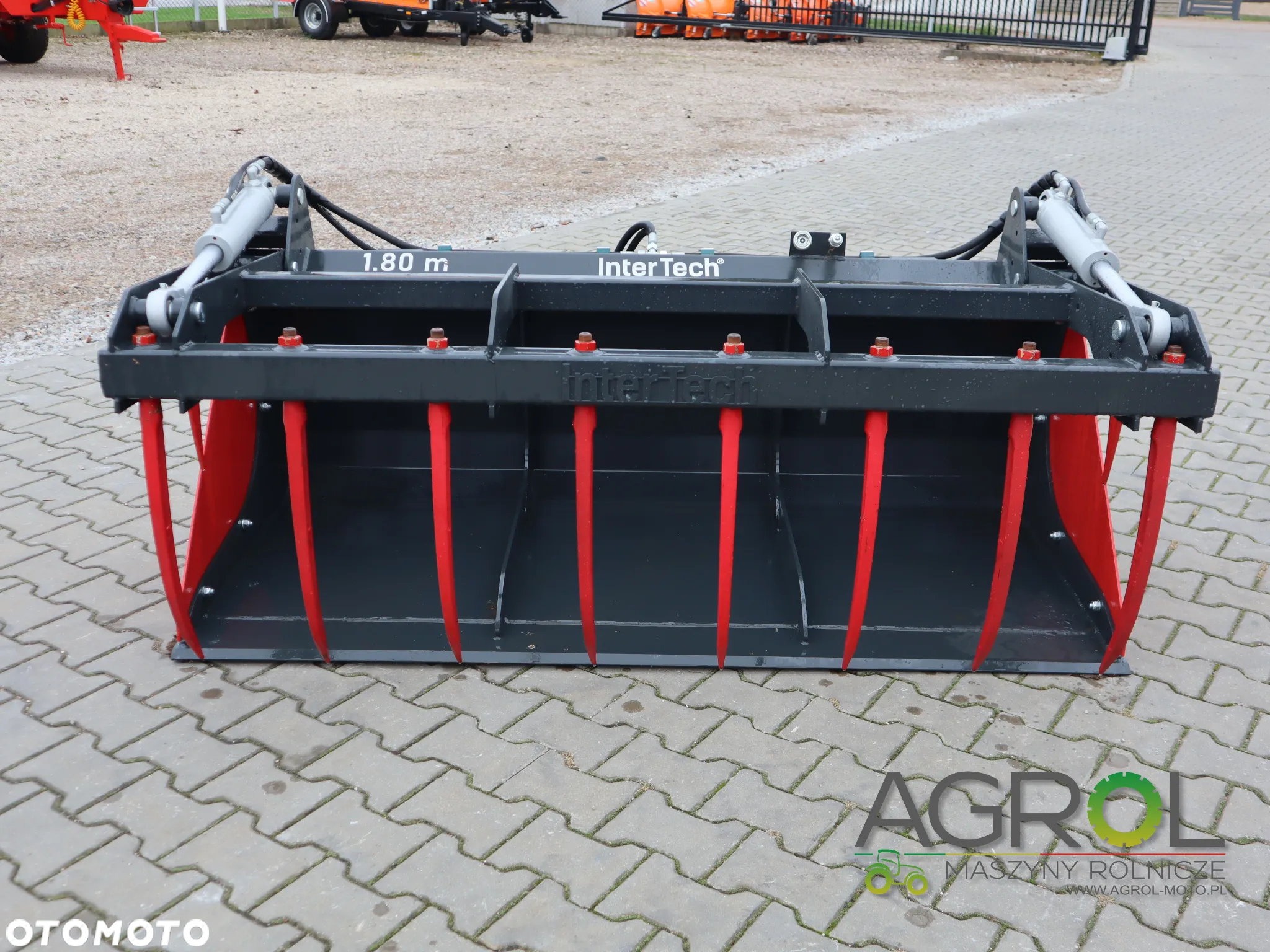 Łyżko-Krokodyl 1,5m 1,8m 2,2m 2,4m Inter Tech; Chwytak Paleciak Łyżka - 2
