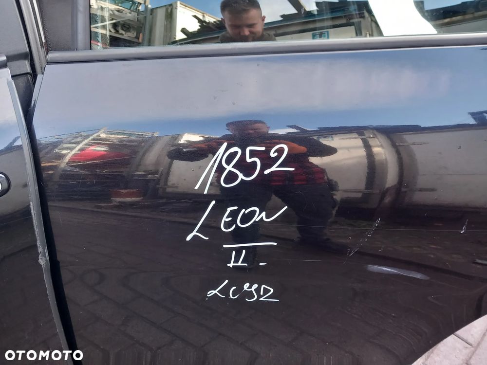 SEAT LEON II DRZWI LEWE TYLNE LEWY TYŁ KOLOR: LC9Z - 2