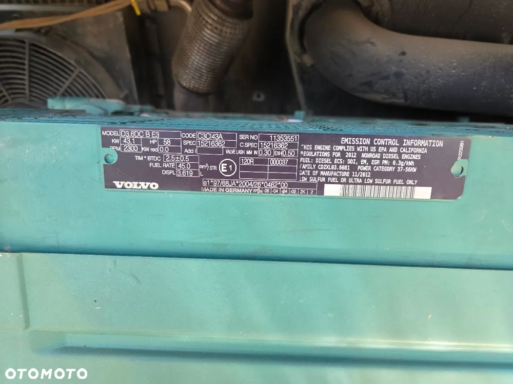 Volvo Ładowarka Kołowa VOLVO L25F Łyżka Krokodyl + Widły - 16