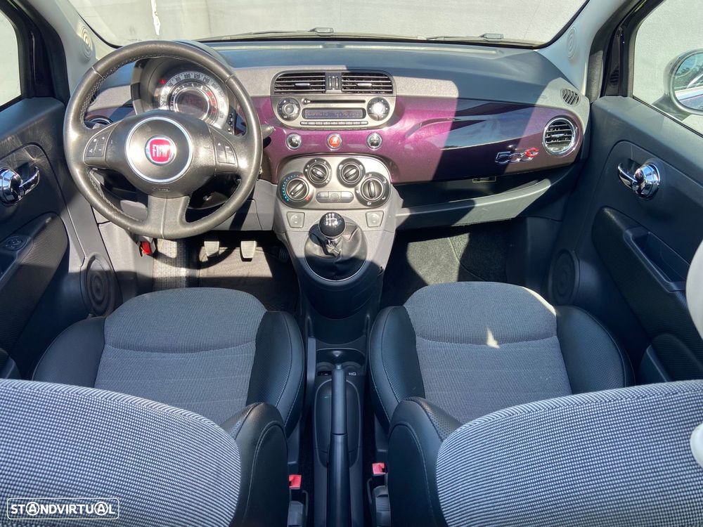 Fiat 500 1.2 Lounge S&S - 8