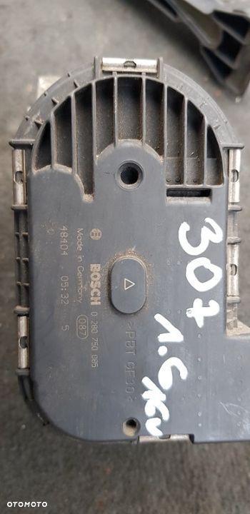 PRZEPUSTNICA POWIETRZA PEUGEOT CITROEN 1.6 16V 0280750085 - 2