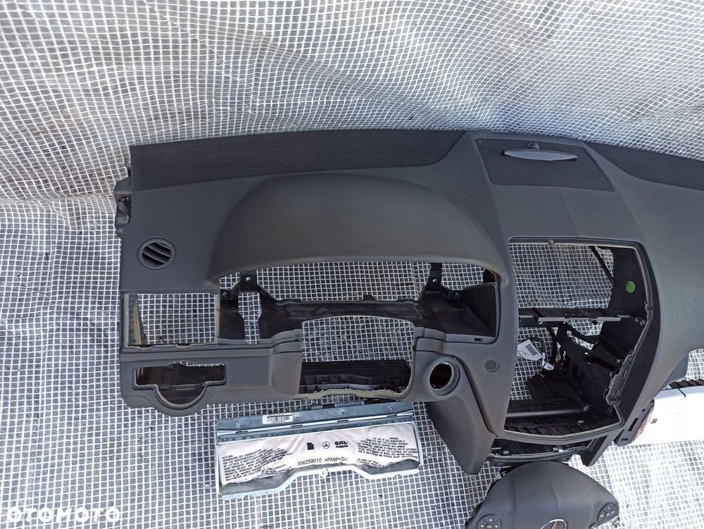MERCEDES W204 C-KLASA 07-11 DESKA KONSOLA PODUSZKI AIRBAG KOMPLET EUROPA - 3