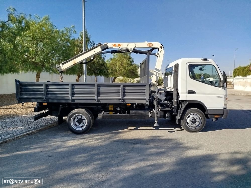 Mitsubishi Canter Fuso 7C15 bascula e grua - 4