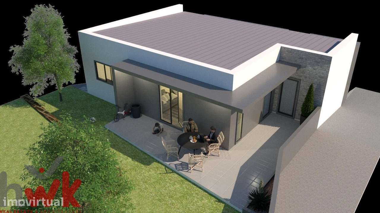 MORADIA por acabar, com 940m2 terreno urbano - Grande imagem: 3/21