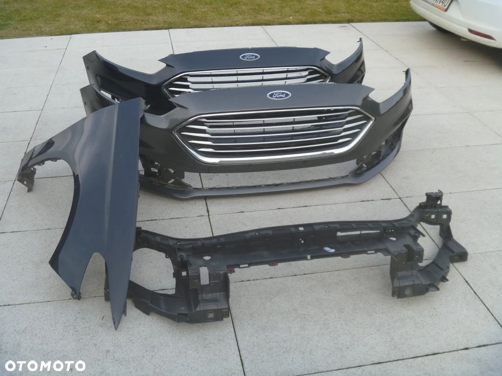 FORD MONDEO MK5 LIFT ZDERZAK PRZEDNI ATRAPA ORYGINAŁ ŁADNY - 14