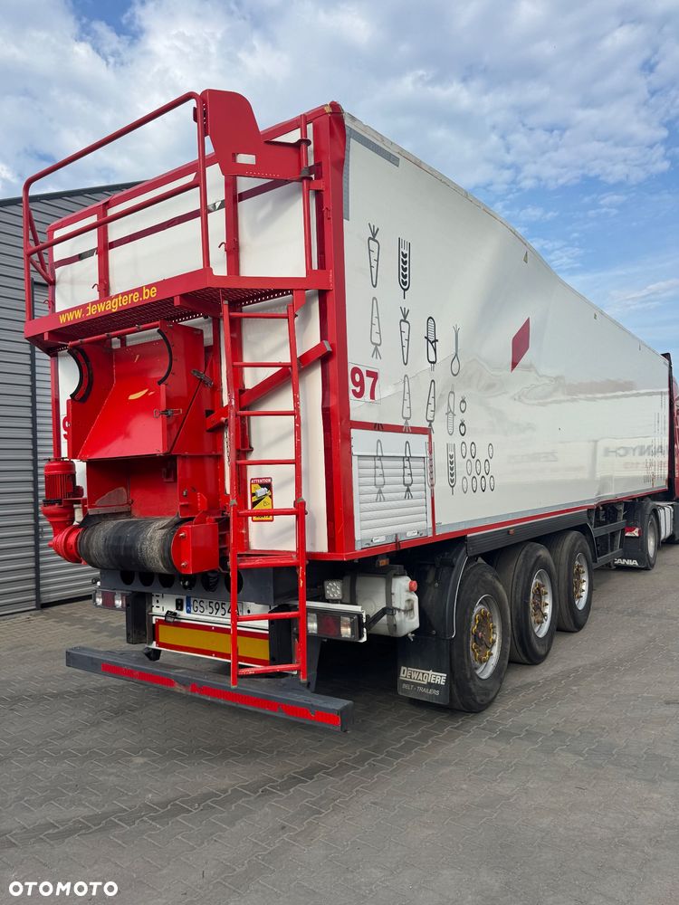 System Trailers 2023 LPRS24 Dewagtere | Naczepa taśmowa | 3 osie | Uszkodzona - 2