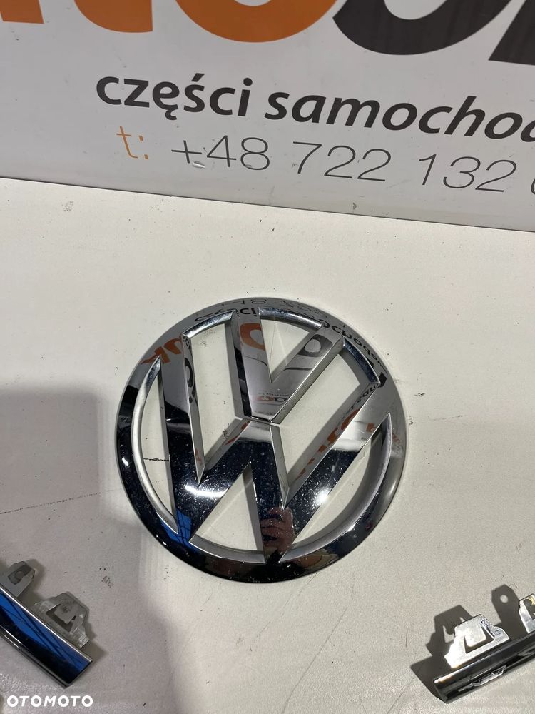ZNACZEK LOGO EMBLEMAT ATRAPY 7E0853601E CHROM GRILLA ATRAPY CHŁODNICY 7E5853765A,7E5853764A,7E5853766A,7E5853763A. - 2