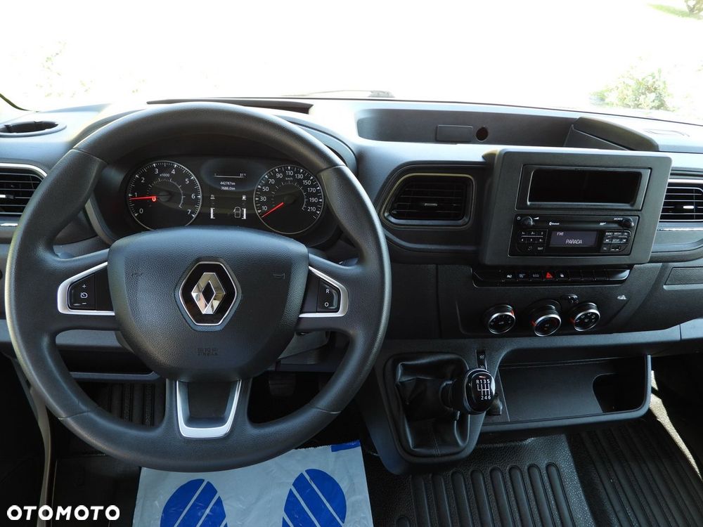 Renault MASTER  PLANDEKA 10 PALET WEBASTO TEMPOMAT LEDY PNEUMATYKA KLIMATYZACJA  165KM - 29