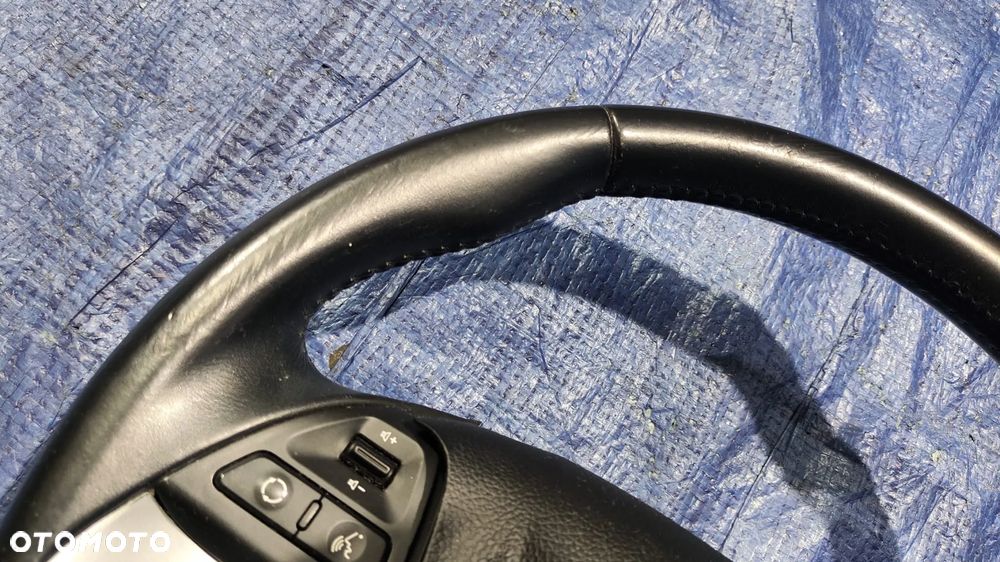 KIEROWNICA MULTIFUNKCYJNA SKÓRA CZARNA KOMPLETNA PODUSZKA AIRBAG KIEROWCY KIA PICANTO II 2 - 6