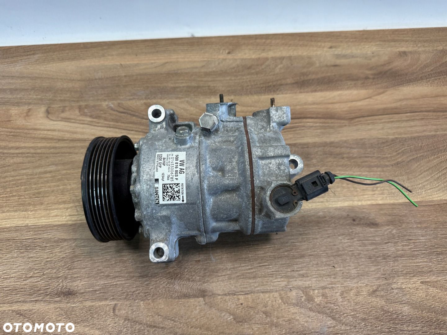 SPRĘŻARKA KOMPRESOR KLIMATYZACJI VW AUDI SKODA SEAT 5Q0816803F - 5