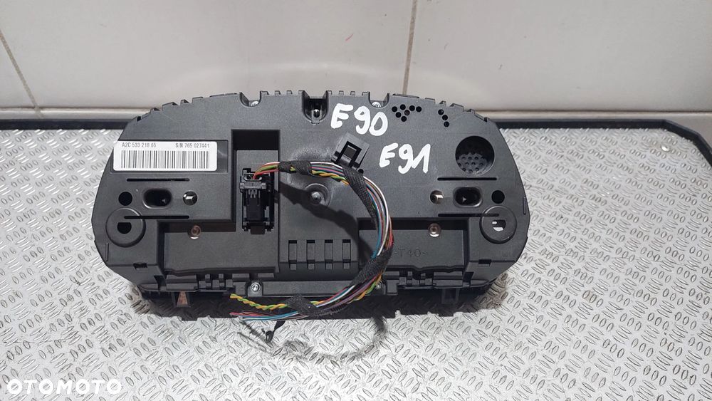 LICZNIK ZEGAR BMW E90 2,0 D NR 9187085 - 3