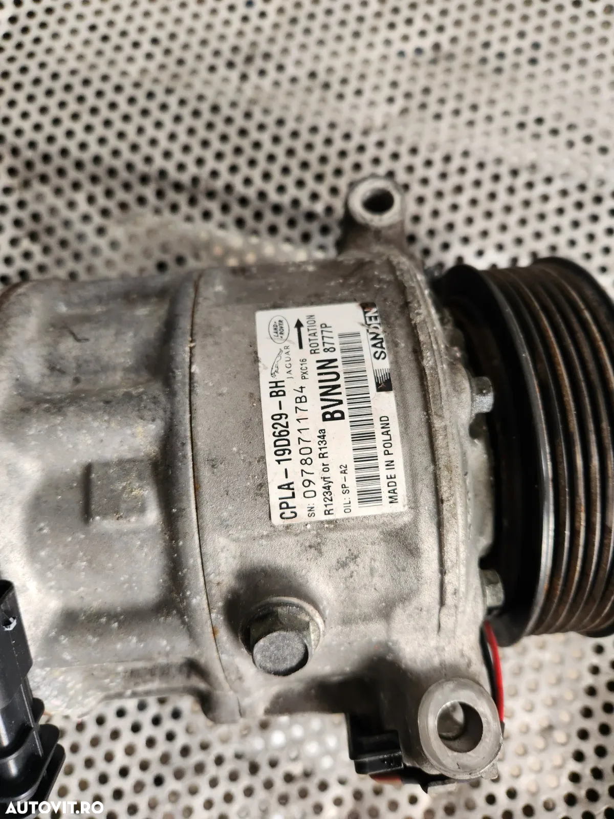 Compresor Clima Ac Range Rover Evoque Velar Land Rover Discovery Sport Jaguar XF XE F Pace 2.0 204 - 8