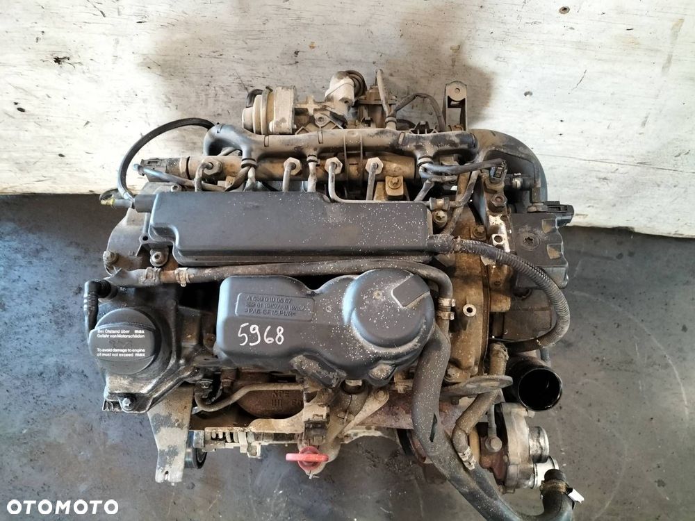 SILNIK DIESEL + POMPA WTRYSKI TURBO MITSUBISHI COLT VI 1.5 DID 639939 - 1