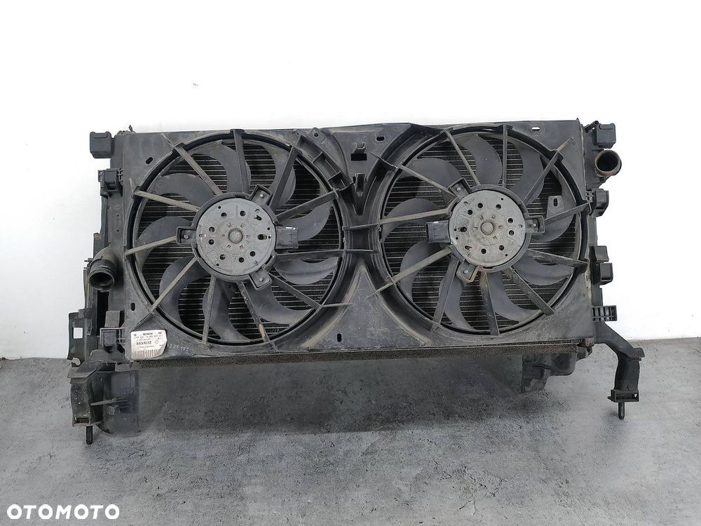 ZESTAW CHŁODNIC WODA KLIMA WENTYLATOR RENAULT LAGUNA III 0130307020 2.0 DCI - 1