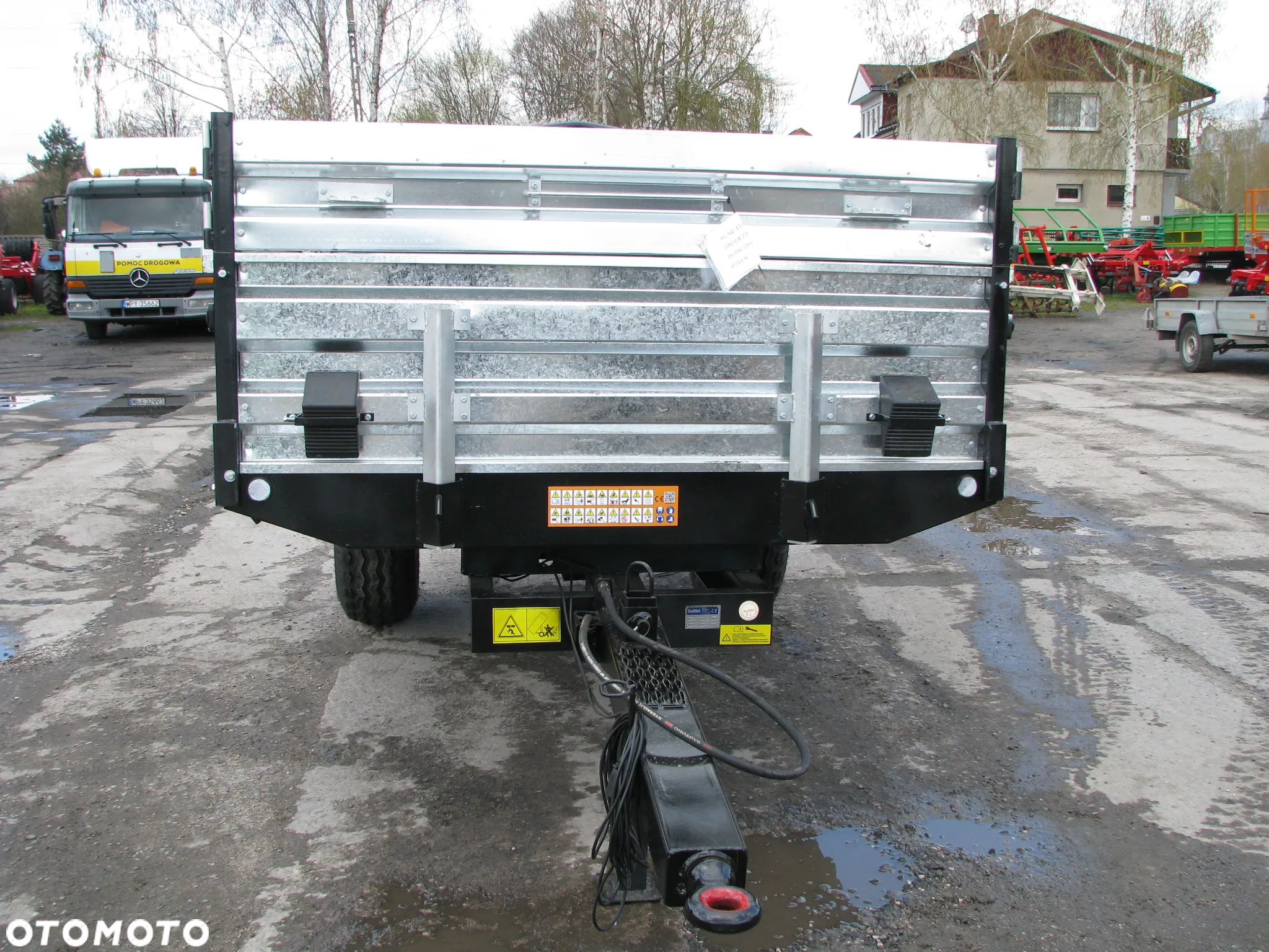Inny Przyczepa KELLFRI z wywrotem 23-TV6023 5-ton / 23-TV702 7-ton wywrotka - 22