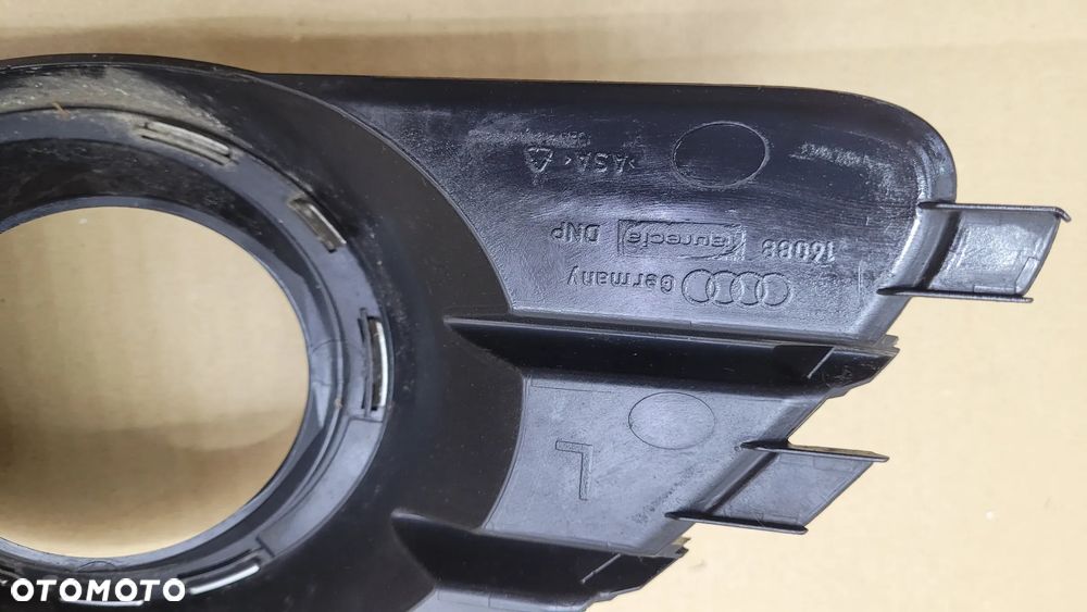 AUDI A6 C7 11-14 KRATKA ATRAPA ZAŚLEPKA HALOGENU ZDERZAKA LEWA PRAWA ORYGINAŁ - 3