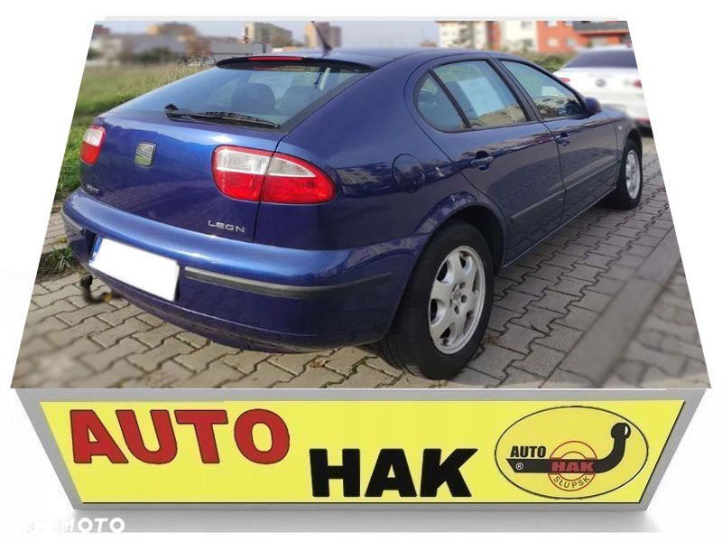 AUTO-HAK SŁUPSK HAK HOLOWNICZY+WIĄZKA7PIN DO SEAT LEON 1 I HATCHBACK HTB HB 5DRZ 5DRZWI 1999do2005 - 7