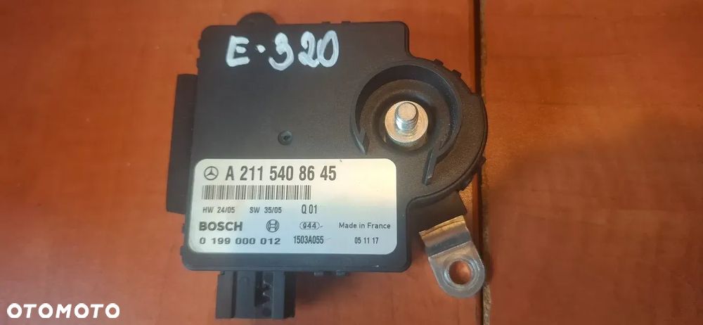 MODUŁ STEROWNIK AKUMULATORA MERCEDES CLS C219 A2115408645 - 4