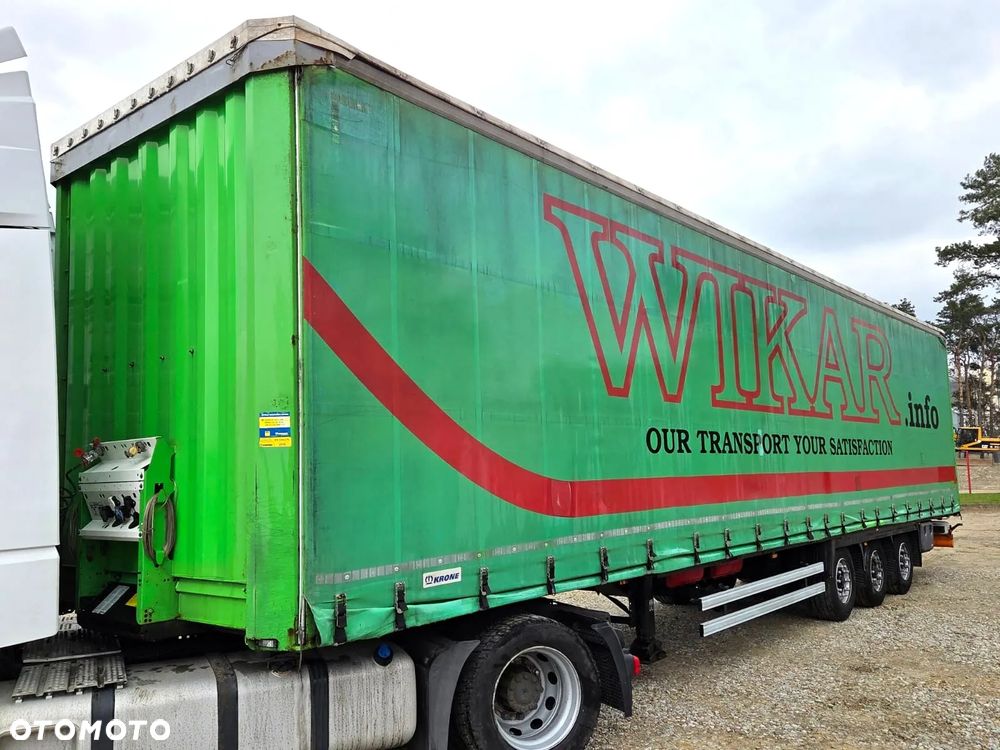Krone SD / MEGA / ZSUWANY DACH / PODNOSZONA OŚ / SAF - 1