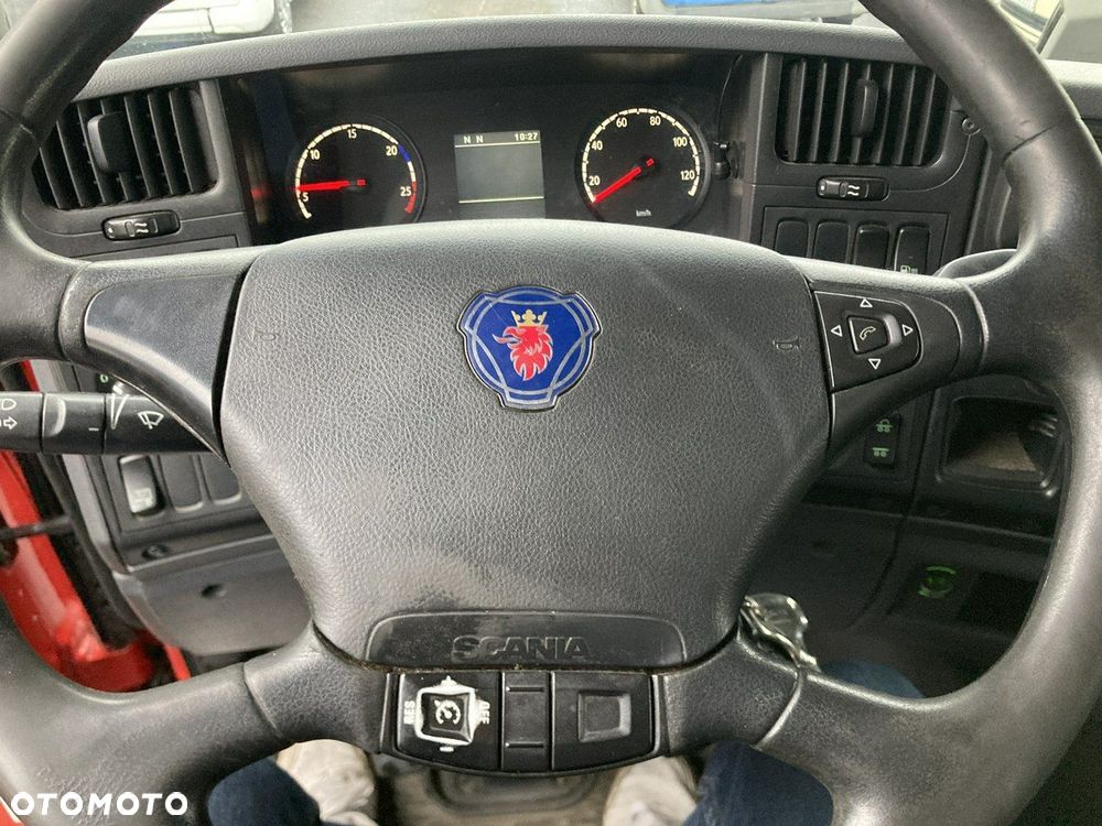 Scania Scania G320 Wózek PALFINGER Firanka Plandeka plandeka Moffett 2012 - 34