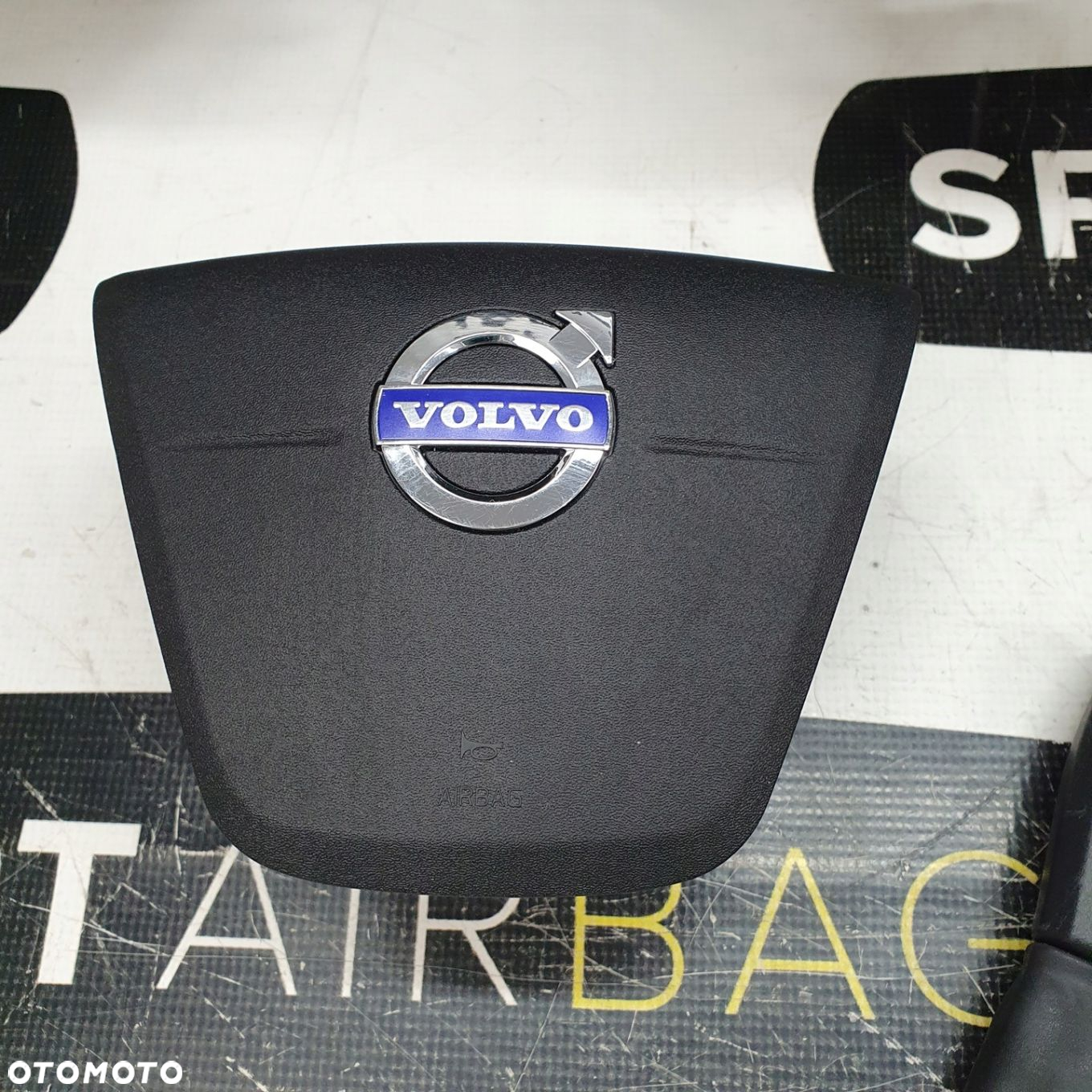 VOLVO XC60 I 1 DESKA ROZDZIELCZA KONSOLA KOKPIT PULPIT PODUSZKI AIRBAG AIR BAG PASY KIT SET - 6