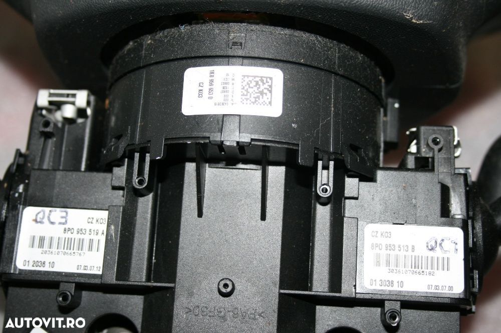 Modul Spira Volan Airbag Tempomat Manete Audi A4 B7 An 2005-2008 - 2