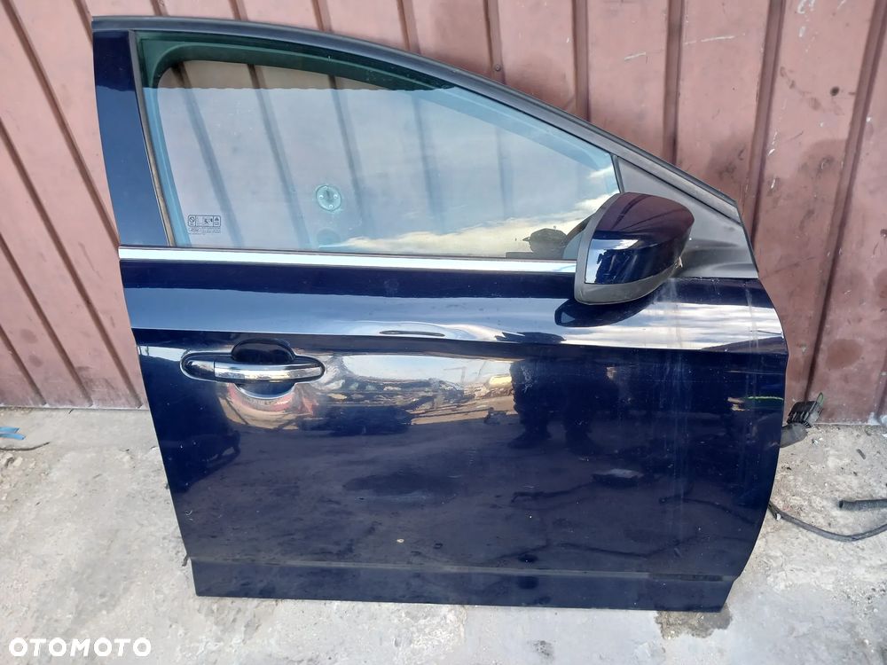Ford Mondeo MK 4 IV 07-14 drzwi prawe przednie prawy przód pasażera kolor V6 granatowe niebieskie - 1