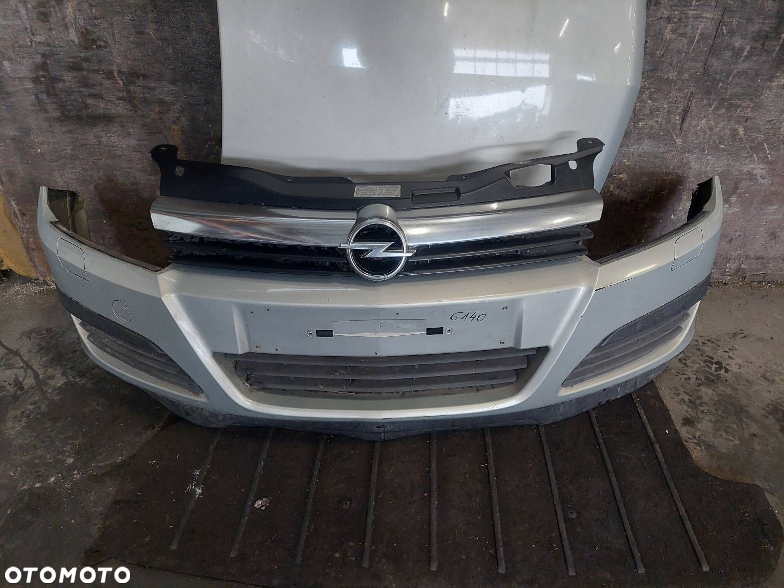 KOMPLETNY PRZÓD MASKA ZDERZAK BŁOTNIKI LAMPY OPEL ASTRA H Z167 - 9