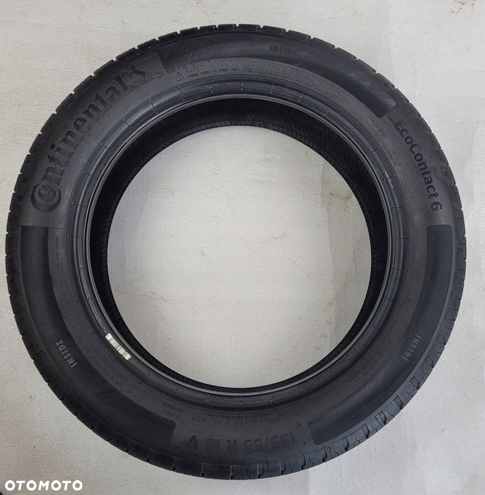 4x NOWE OPONY CONTINENTAL ECOCONTACT 6 195/55R16 195 55 R16 87V 2025 - 13