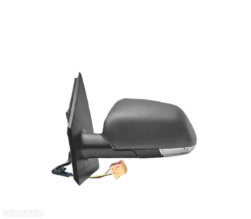 ESPELHO COMPLETO LADO ESQUERDO VOLKSWAGEN VW POLO 05-09 ELÉTRICO - 1