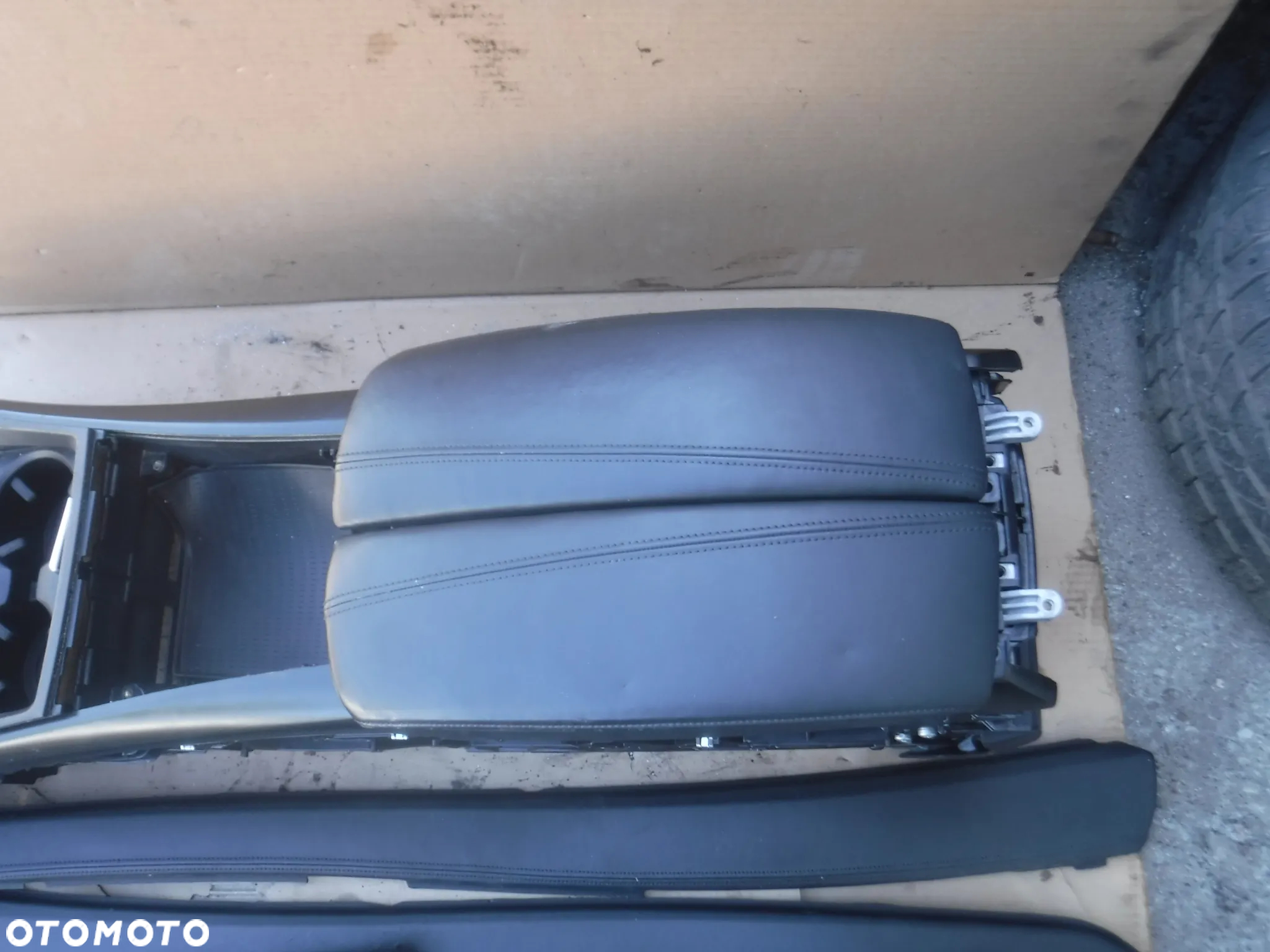 Bmw X5 E70 X6 E71 3.0 sd 286ps podlokietnik tunel skora skorzany - 2