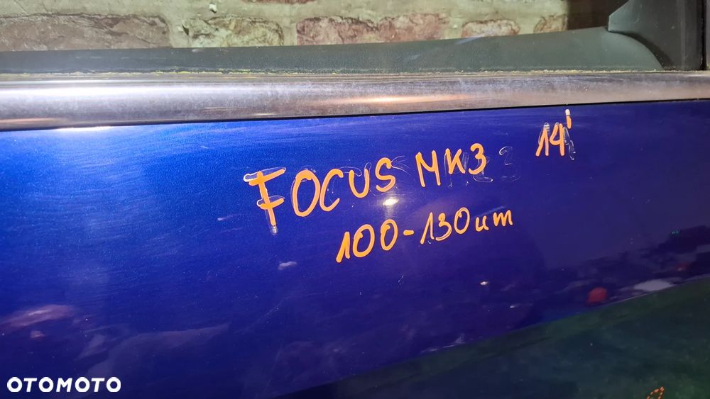 DRZWI Przód Prawe Kompletne FORD FOCUS MK3 HB/KOMBI 10- KOD: 1D - 8