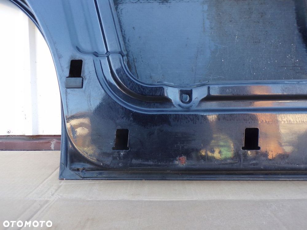 VW T4 TRANSPORTER CARAVELLE 96- DRZWI PRZÓD PRAWE BEZ RDZY CZARNY METALIK - 11