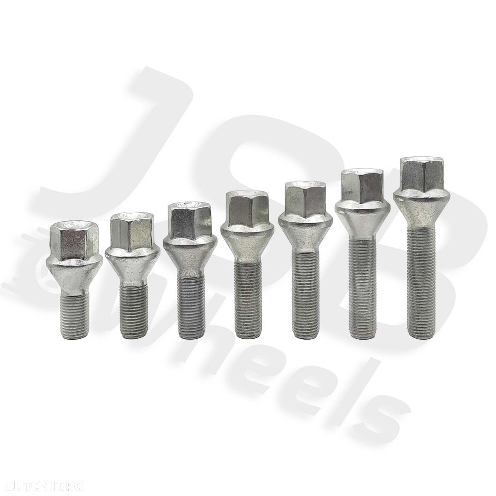 Prezoane jante aliaj noi M12x1.25 26mm Alfa, Fiat ,Peugeot, Citroen - 2