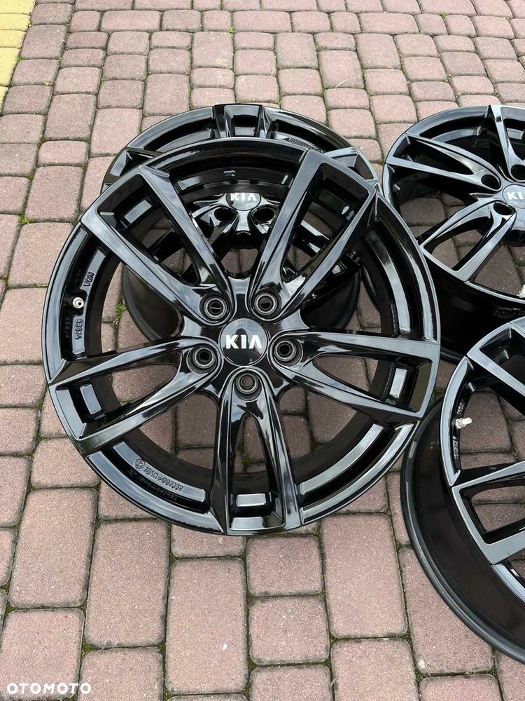 Alufelgi Kia 5x114,3 18 CZUJNIKI Proceed X Ceed Soul Optima CZARNE