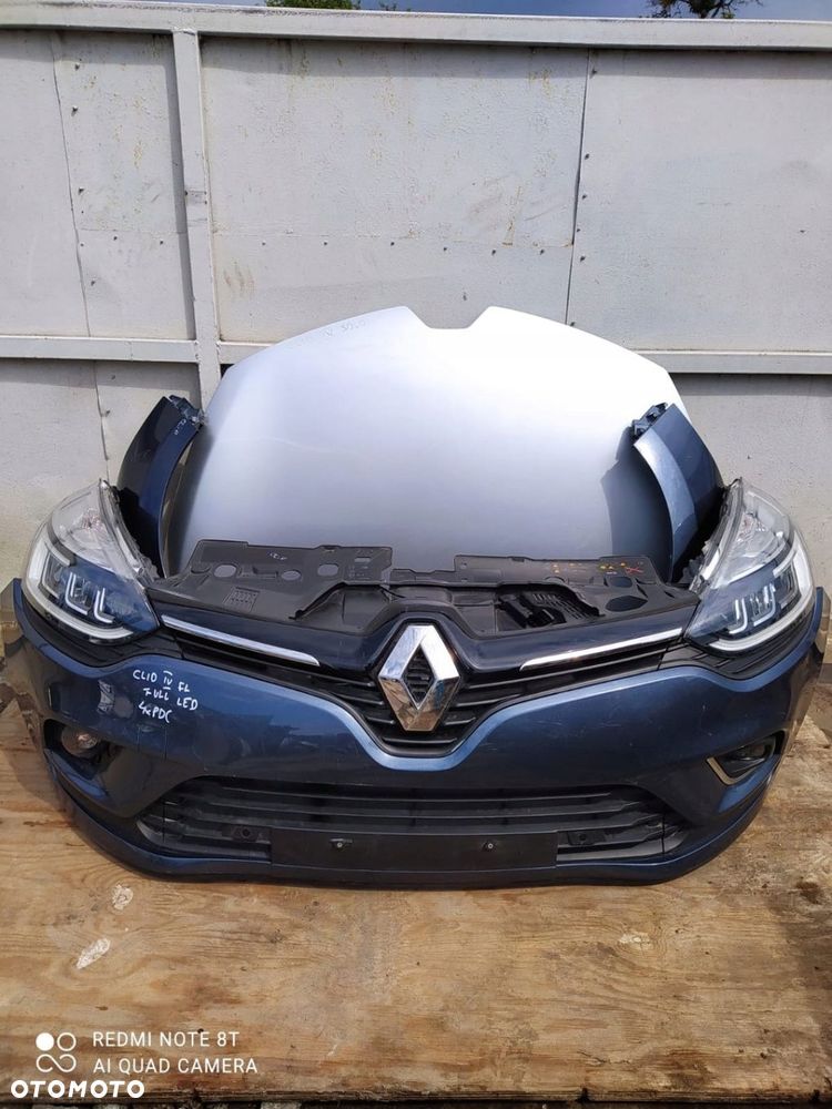 CLIO IV FL FULL PRZOD MASKA ZDERZAK LAMPY BLOTNIK - 1